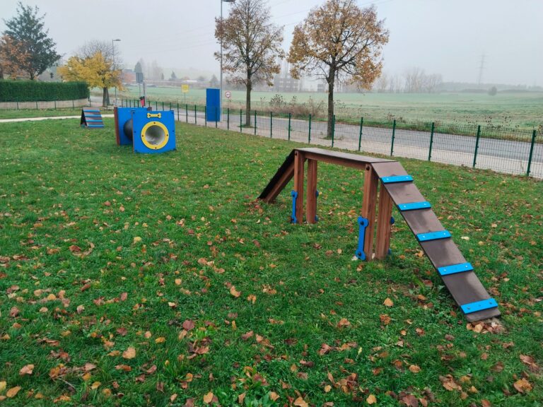 Instalación de parques agility para perros